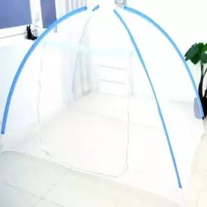 원터치모기장 120X200 블루 모기망 모기방충망 텐트방충망