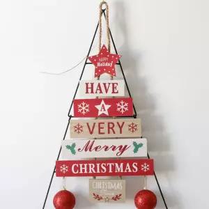 트리모양 벽걸이 장식 크리스마스 방꾸미기 벽장식