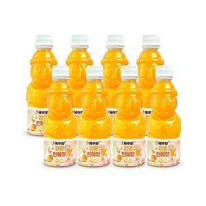 제주 감귤 천혜향 100% 착즙 주스 330ml 8병 무첨가 원액