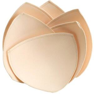 Fypxd 3쌍 브라 패드 삽입물, 스포츠 컵용 바느질 푸시업, 드레스 수영복 비키니용 탈착식 삽입물 강화제