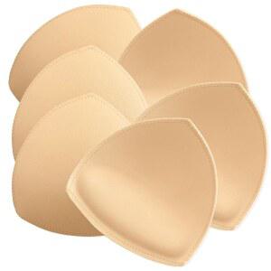 Xyembu 3쌍 브라 패드 삽입 푸시업, 탈착식 스포츠 가슴 강화제 드레스 수영복 비키니용