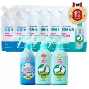 온더바디 발을씻자 풋샴푸 510ml용기1개+500ml리필2개 (레몬/자몽/쿨링 택1)