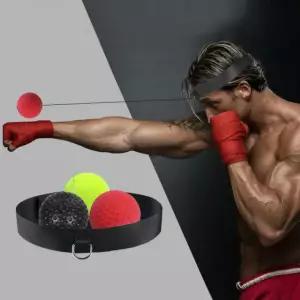 셀프 복싱 동체시력 집중력 펀칭볼 복싱용품 동체시력운동 공 복싱 머리 반사신경운동 띠 펀치볼