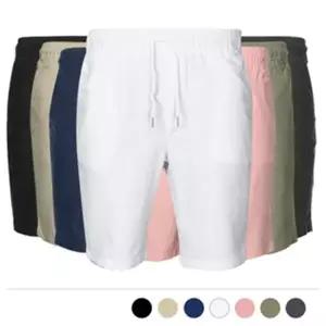 남자반바지 5부 면반바지 빅사이즈 밴딩반바지 7부