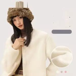 후리스 뽀글이 자켓 여성 롱후리스 보아 재킷 양털