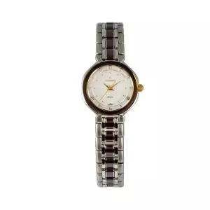 카리타스 고품격 지르코늄 사파이어 여자 선물 명품 예물 고급 원형 메탈 손목 시계 / C162F 