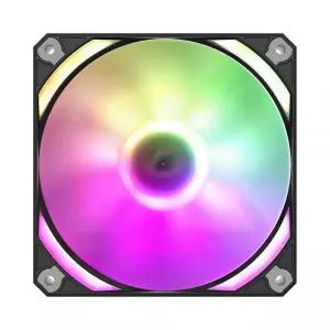 앱코 PC쿨링 엣지 듀얼 스마트쿨링 팬 140 ARGB 튜닝 블랙 MNS