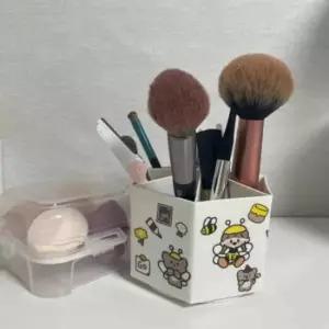 [문구] 펜 및 색연필 수납 회전형 정리함 필기구 정리통 문구 용품