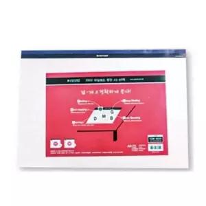 [문구] 사무실 메모 노트 오피스 문구 리갈패드 A3 흰색 6000 방안 정리