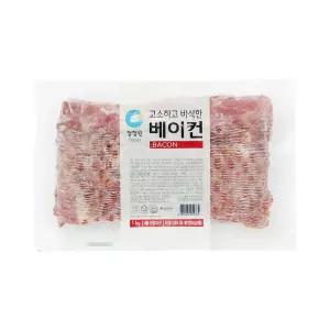 고소 바삭한 베이컨 냉동 1kg 돼지앞다리살