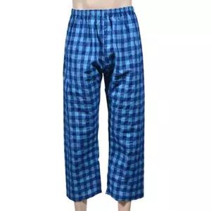 [마이모노샵][마이모노샵] 특면 체크무늬 밴딩 홈웨어 잠옷바지 파자마 긴바지  (17255690)