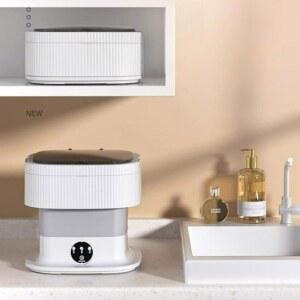 접이식 세탁기 미니 자동탈수 캠핑용 수납 휴대용 캐리어 출장