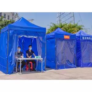 주차장요원 텐트 천막 하우스 접이식 주차장 비닐