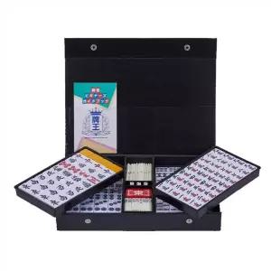 일본 마작 세트 마작패 휴대용 놀이매트 게임 리치