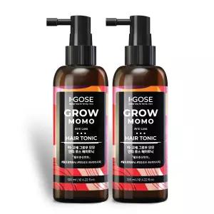 이고세 맥주효모콜라겐 그로우 모모 헤어토닉 125ml, 2개
