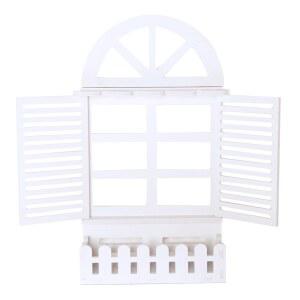 인테리어 창문 벽장식 벽걸이 촬영소품 거울 발광 카페 리본 나무 열린문 터 윈도우