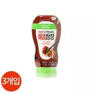 풀무원 매콤튜브 쌈장 360g x 3개
