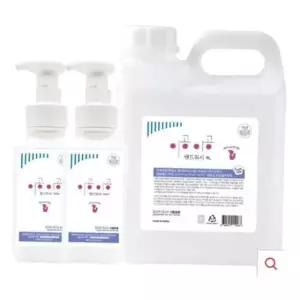 손세정제 이공베이비파우더향4L+500mlx2대용량리필거품형물비누