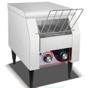 가비 상업용 토스터 컨베이어 450 조각 /H 헤비 듀티 산업용 토스터 스테인리스 전기 오븐, 베이글 크루아 레스토랑 베이커리용 이중 가열 튜브 7단 조정 기능