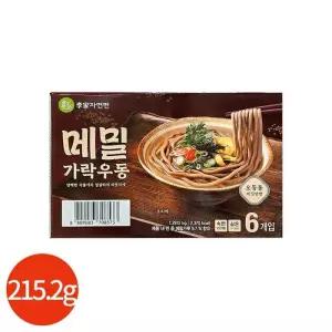 이가자연면 메밀 가락우동 215.2g x 6개