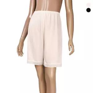 갤러리아 바풀 실크 톤 속바지 훌라 바지슬립 세폭 레이스 HY PR 18523