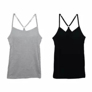 [라일리여성언더웨어] Rly Y자 끈 롱 나시 여성민소매티 이너나시