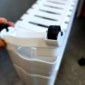 ( )다용도 이동식 수납장 슬림 틈새 수납장 3단 공간 선반