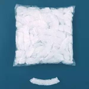 비닐 염색 일회용 샤워캡 헤어캡 투명 100개 머리