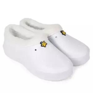 [라일리] Rly EVA 겨울화 화이트 방한실내화 학교실내화