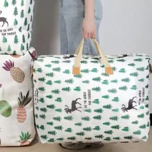 ( )계절 부직포 이불 가방 타포린 이불 수납함 보관함 정리함 수납