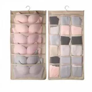 ( )옷걸이형 걸이형 수납 포켓 벽걸이 옷장 정리함 다용도 수납함