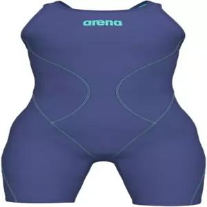 아레나 여자 주니어 파워스킨 임펄소 오픈 백 레이싱 수영복 전신 쇼트 레그 테크 슈트