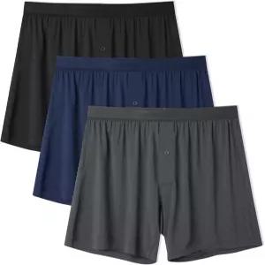 데이비드 아치 울트라 소프트 모달 속옷 남성 복서 반바지 루즈 통기성 팩용