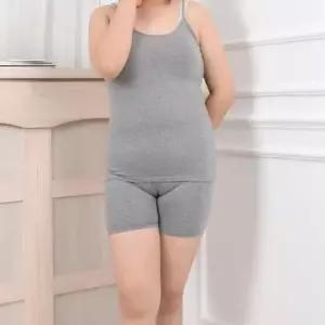 [라일리여성언더웨어] Rly 빅사이즈 면 스판 끈 나시 여성나시 나시티