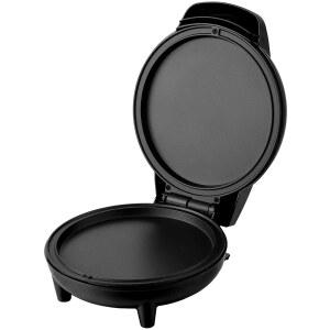 쿠란트 그리들 / 미니 오븐 컴팩트 그리들 7인치 개인용 그리들 / 피자 메이커 블랙