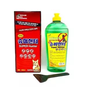 [용마안전] 바퀴벌레 파리 끈끈이 원액 쥐 해충박멸 국산 찍찍이 슈퍼헌터 벌 끈끈이액 초강력 (본품)