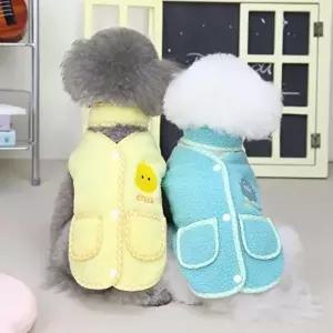 [셀러허브 생활리빙]강아지겨울옷 고양이 애견 목도리 뽀글이 베스트 조끼 (9409227A)