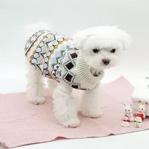 [셀러허브 생활리빙]강아지니트 고양이 애견 조끼 베스트 봄 겨울 옷 (9469910A)