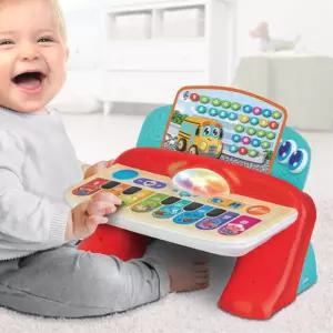 아기 피아노 장난감 동물 멜로디 건반 악기놀이 음악교구 3세