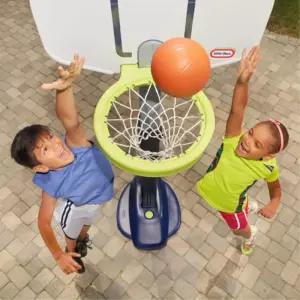 높이조절 어린이농구대 실내 농구장난감 야외 공넣기 5세 가정용