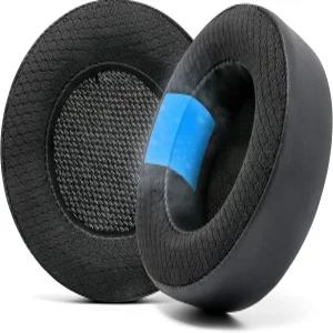 WC 프리즈 비르투오소 - 코세어 게이밍 헤드셋용 하이브리드 패브릭 쿨링 젤 교체 이어패드 위키드