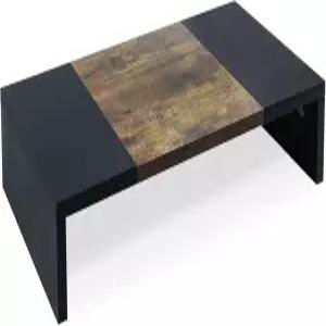 TEAMIX 20인치 모니터 라이저 TV/PC/노트북/프린터용 튼튼한 목재 데스크톱 홈 오피스용 수납공간이 있는