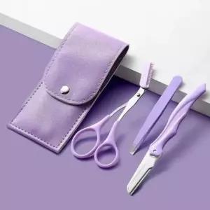 휴대용 눈썹정리세트 솜털 여성 미용 눈썹정리기 눈썹면도기 눈썹정리도구