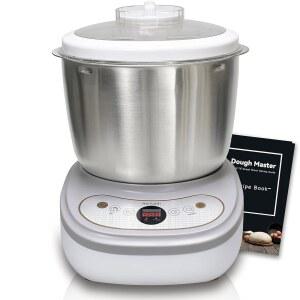 발효 기능이 있는 반죽 제조기 7 4Qt 대용량 반죽 믹서, 피자, 면, 빵, 사워도우 반죽기, 스테인리스 스틸 볼, 페이스업 터치 패널을 위한 상업용 및 가정용 빵 믹서