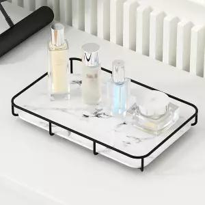 도비비 배니티 트레이 메이크업 오거나이저 화장품 보관 욕실 스킨케어 카운터탑 디스플레이 랙 드레서