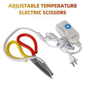 전기 열전도 가위 온도조절 재단 리본 지퍼 나일론 로프 라벨용 트리밍