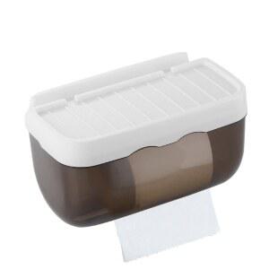 방수 티슈 홀더 휴지 화장실 럭셔리 가벼운 케이스 수납 심플 벽걸이