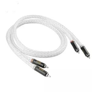 7N 하이파이 단결정 오디오연결선 발열 CD 신호선 은도금 구리 오디오선