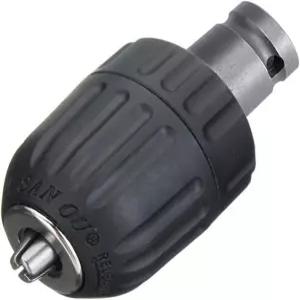 야카모즈 0.8-10mm 키리스 드릴 척 퀵 체인지 컨버터 변환 도구 에어 임팩트 렌치용 1/2인치 소켓 스퀘어