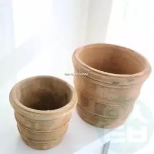 위랜드 빈티지 토분 2개세트 선인장화분 금전수화분 몬스테라토분